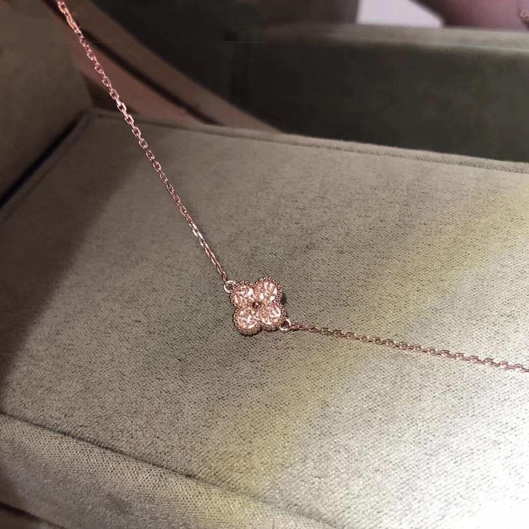 [Avelora Jewelry ]CLOVER SINGLE FLOWER BRACELET