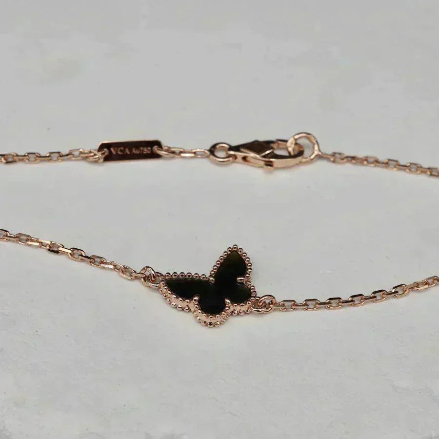 [Avelora Jewelry ]BUTTERFLY ONYX  BUTTERFLY BRACELET