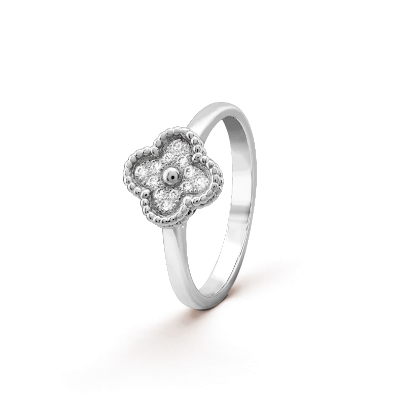 [Avelora Jewelry ]CLOVER DIAMOND RING