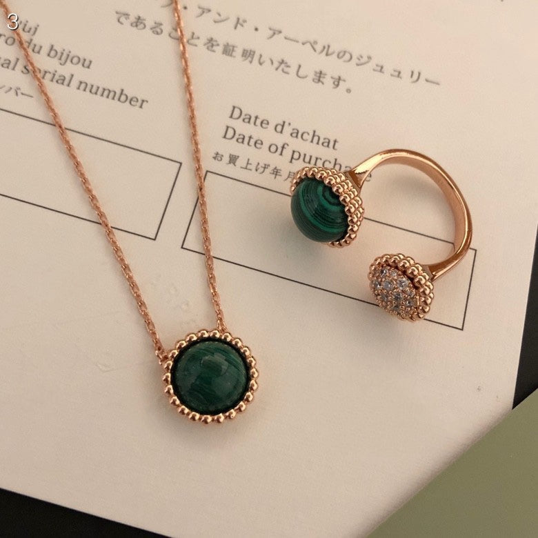 [Avelora Jewelry ]PERLEE COULEURS DIAMOND ROSE GOLD BETWEEN THE FINGER RING