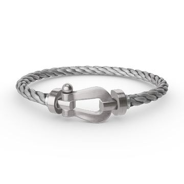 [Avelora Jewelry ]FORCE LARGE HORSESHOE NO DIAMOND BRACELET SILVER