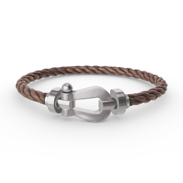 [Avelora]FORCE LARGE HORSESHOE BRACELET - WHITE GOLD