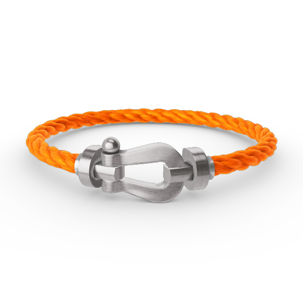 [Avelora]FORCE LARGE HORSESHOE BRACELET - WHITE GOLD