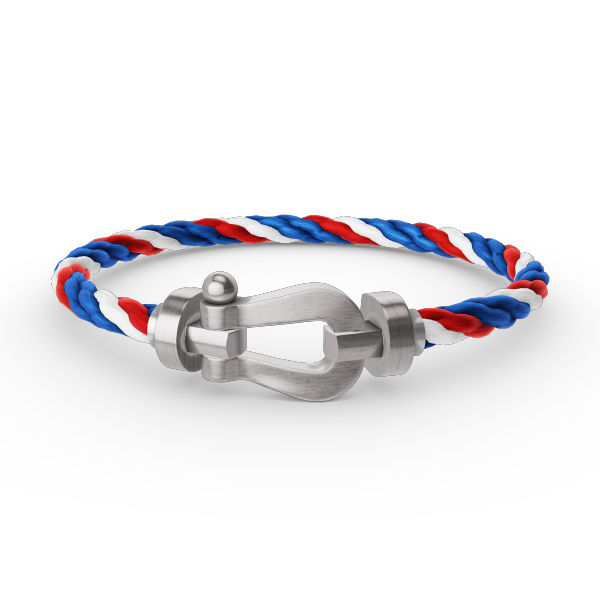 [Avelora]FORCE LARGE HORSESHOE BRACELET - WHITE GOLD