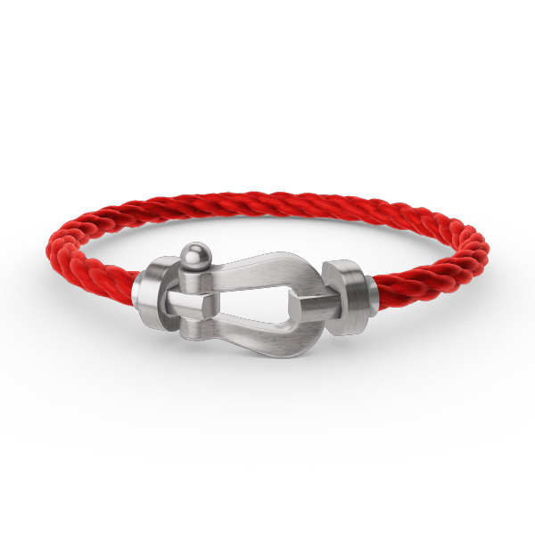 [Avelora]FORCE LARGE HORSESHOE BRACELET - WHITE GOLD