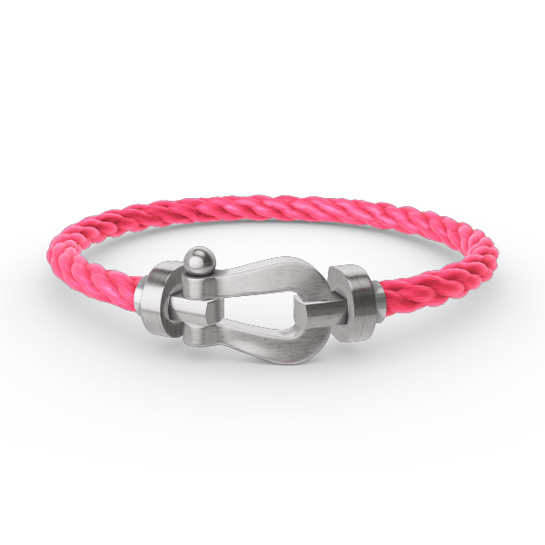 [Avelora]FORCE LARGE HORSESHOE BRACELET - WHITE GOLD