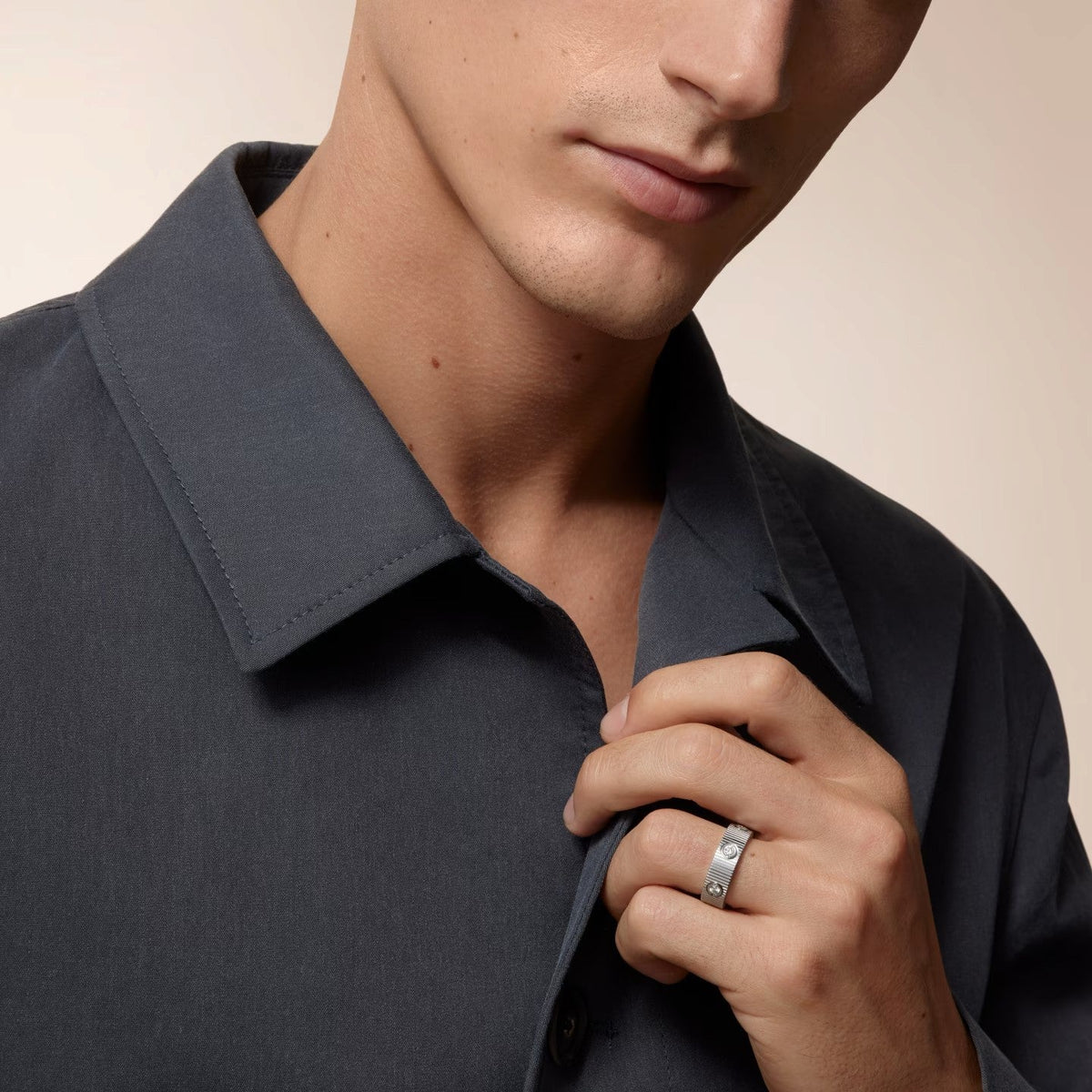 [Avelora jewelry]LOVE 6.5MM UNLIMITED RING, 6 DIAMONDS
