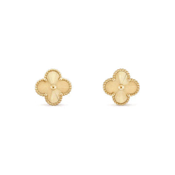[Avelora Jewelry ]CLOVER MEDIUM 1 MOTIFS LASER EARRINGS