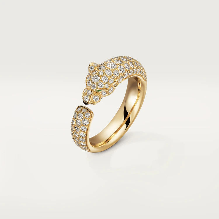 [Avelora Jewelry ]PANTHERE PINK GOLD DIAMOND RING